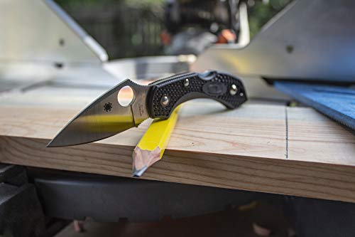 Lightweight Folding Pocket Knife with VG-10 Steel Blade - Spyderco Dragonfly 2