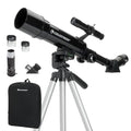 Celestron Travel Scope 50mm Refractor Telescope with Backpack & Tripod – Beginner Astronomy Kit