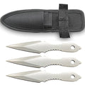 Fixed Stainless Steel Set with Sheath - 3pcs