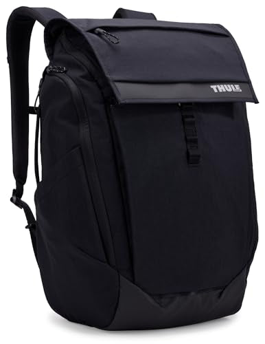 Thule Paramount 27L Black Backpack with Padded Laptop Compartment - Commuter Bag
