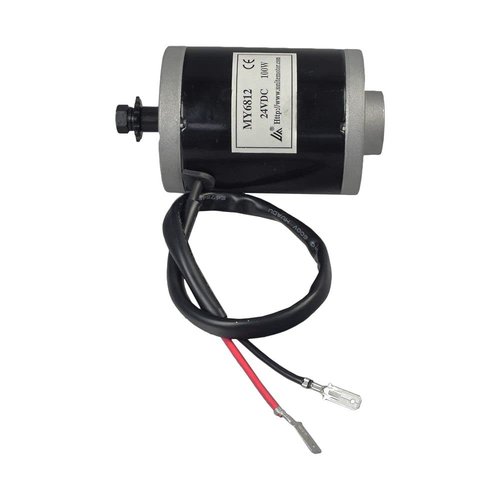 AlveyTech 24V 100W MY6812 Electric Motor with 9 Tooth #25 Chain Sprocket - Chain Drive for Razor E100/E125 (Versions 5+), E150/E175/eSpark/Trikke (All Versions) & Pulse Charger, Reverb, and Revster