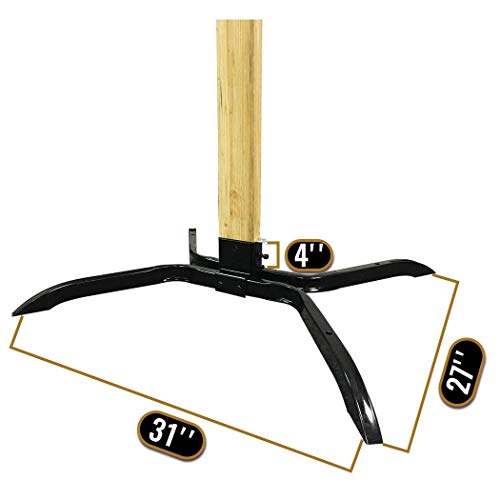 Highwild Target Stand System with 2x4 Mount Kit - Steel Shooting Target Holder & Stand - A- Target Stand Kit