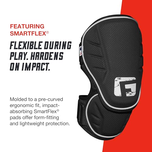 Youth Black Baseball Elbow Guard Impact-Absorbing Protective Gear