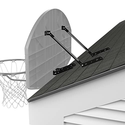 Universal Basketball Backboard Mounting Bracket Fits Roof and Pole