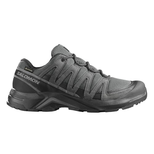 Salomon Men's X-Adventure Recon Gore-TEX Waterproof Hiking Shoes - Asphalt/Castlerock/Black 10