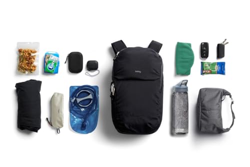 Bellroy Lite Ready Pack Black Lightweight Weekend Backpack