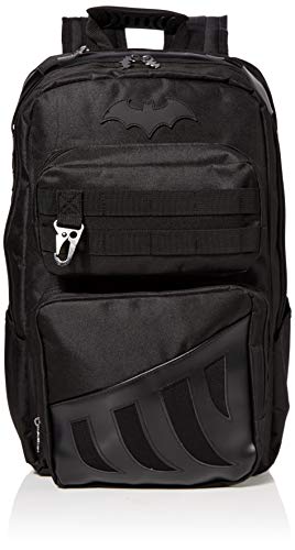 Batman Unisex-Adult Backpack Black 27.5x50x20 cm - Official Bag