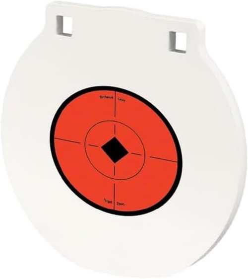 Birchwood Casey Steel Round Shooting Targets - 1/2" NM500 for Precision Marksmanship