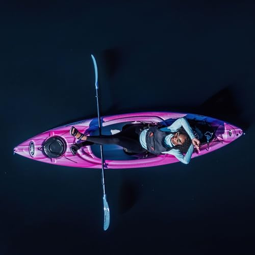Pelican Argo 100X 10ft Sit-On-Top Kayak - Magenta White Variation Lightweight Recreational Boat
