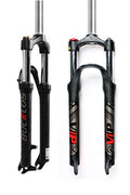 Mountain Bike Suspension Fork 100mm Travel QR 9mm Crown Lockout - 26 Inch