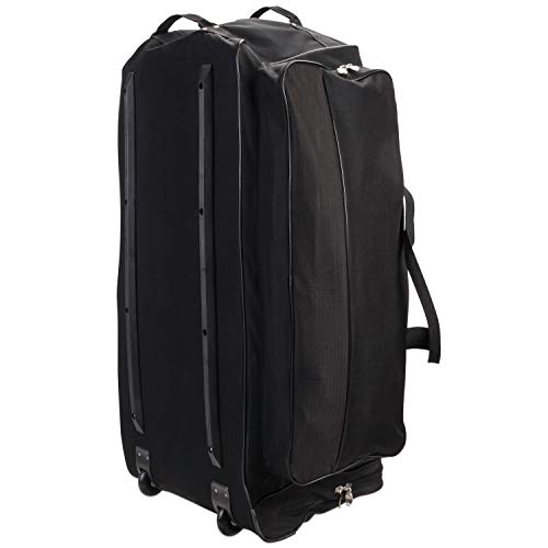 Large Wheeled Sports Equipment Bag for Baseball, Football & Travel