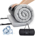 Jamdok Cooling Foam Camping Mattress Waterproof Light Gray 75x30x2"