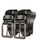 Men's Dress Belt - Genuine Leather Casual Belt for Men 1.5 Inch Width