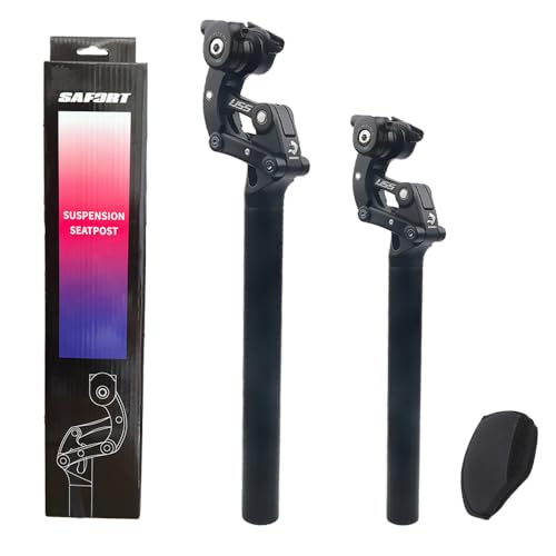 Suspension Seatpost for eBike 365mm Length 31.8mm Diameter - Inkesky SP18