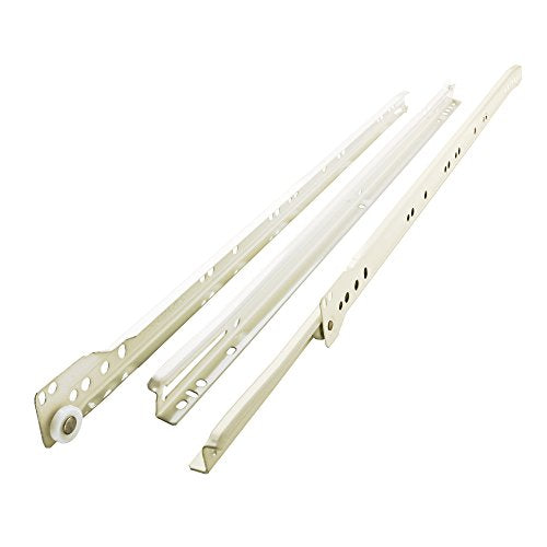 Liberty 22-Inch Bottom Mount Drawer Slide - Self-Closing, 50 lb Capacity, TS 68822C-W