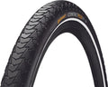 Continental Contact Plus 700x35c Bicycle Tire - Clincher, Black/Reflex, SafetyPlus Breaker