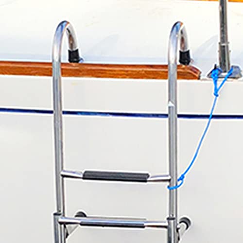 2 Pcs Boat Pontoon Ladder Insert Plugs for 1" Tube - Saltwater-Resistant Marine Accessory