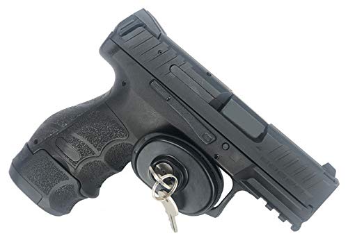 Set of 10 Keyed Alike Trigger Gun Locks for Firearms Safety - Universal Fit