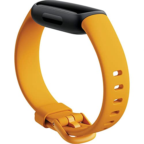 Fitbit Inspire 3 Fitness Tracker with Stress & Sleep Monitoring - Morning Glow/Black