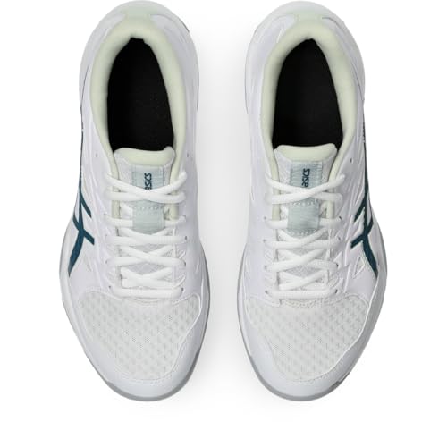 ASICS Women's Gel-Rocket 11 Volleyball Shoes - White/Ink Teal Size 9