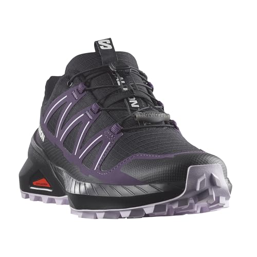 Salomon Women’s Speedcross Peak Trail Running Shoes - Black Nightshade Orchid Petal 7