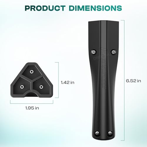 Golf Cart 48V Charger Plug Handle - EZGO RXV OEM Replacement, 3-Pin Triangle Connector - Charger Plug Variation