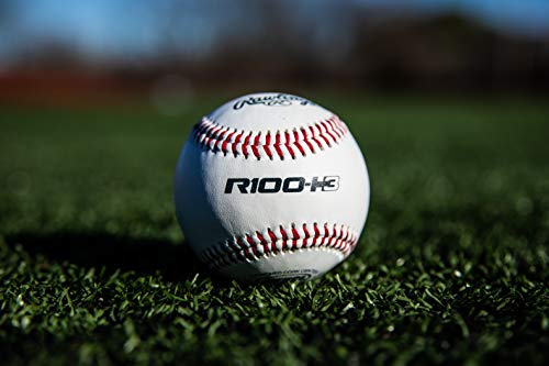 Rawlings NFHS Official High School Baseballs 12 Pack R100-H3 White