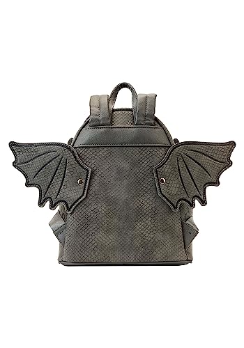 9-Inch Loungefly How to Train Your Dragon Toothless Mini Backpack, Cosplay Bag with Moving Wings