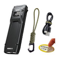 Nitecore EDC23 2500 Lumen Flat Rechargeable LED Flashlight with OLED Display