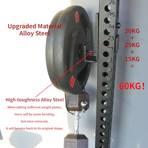 Weight Stack Pin with Spring Collar for Fitness Equipment - 2 Inch Extender