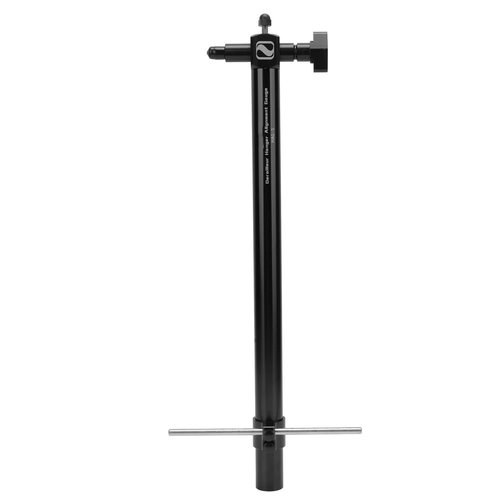 Derailleur Alignment Tool , Aluminium Alloy Bike Derailleur Alignment Tool High Accuracy 400mm Length 360° Rotation Easyfor Repair (Black)