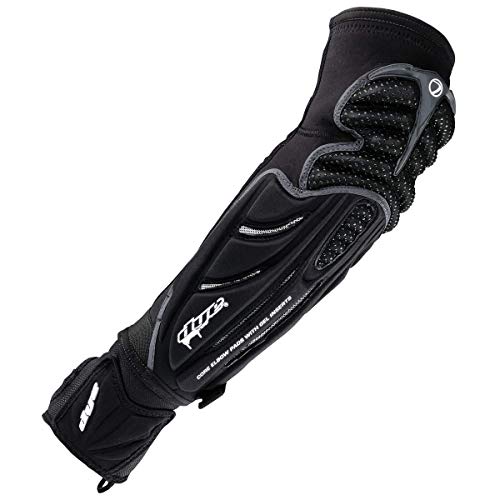 DYE Perform Elbow Pads Black Size M - Adjustable Impact-Resistant Sports Gear