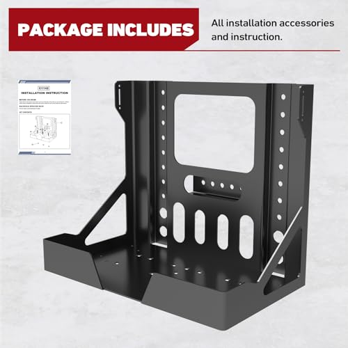 Heavy Duty Steel Backpack Sprayer Rack Holder for Trailers & Trucks