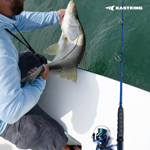 KastKing Kapstan Saltwater Spinning Rod 8'0" MH Fast Action 2-Piece