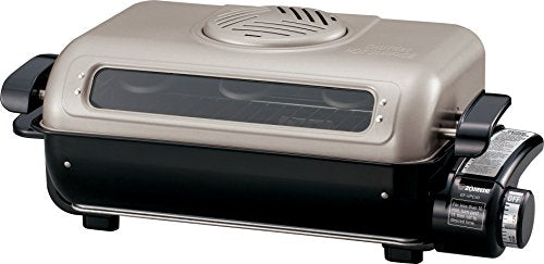 Zojirushi Fish Roaster 11.63x19.13x7.75 inches Metallic Gray - Smoke-Reducing, Crispy Cooking