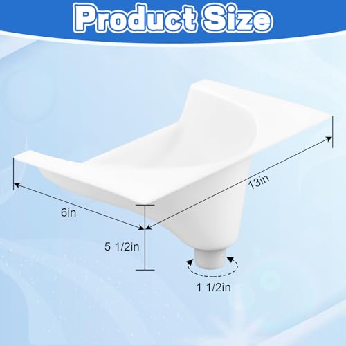 Semi-Circular Urine Diverter for Compost Toilets with Stainless Steel Sink Lid