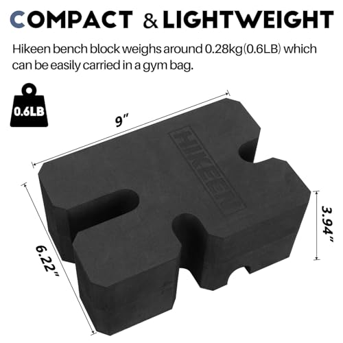 Hikeen Bench Block for Bench Press Training - 2-5 Boards, 99% New Version