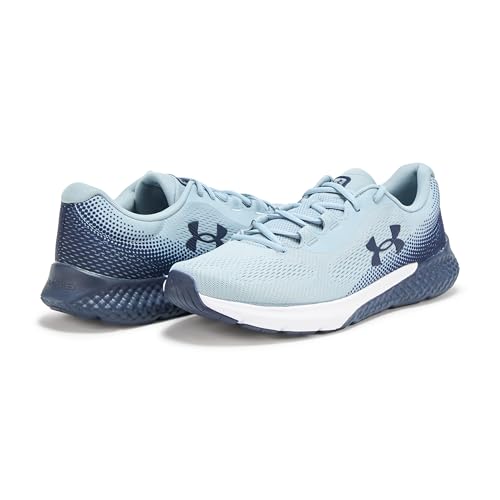 Under Armour Men's Charged Rogue 4 Running Shoes - Harbor Blue/Midnight Navy, Size 8