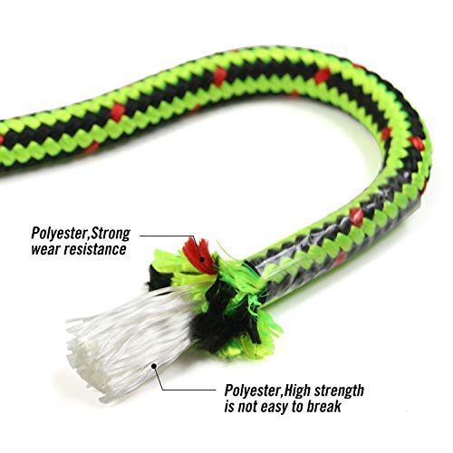 16 Strand Arborist Climbing Rope UV & Weather Resistant 150ft Black & Green