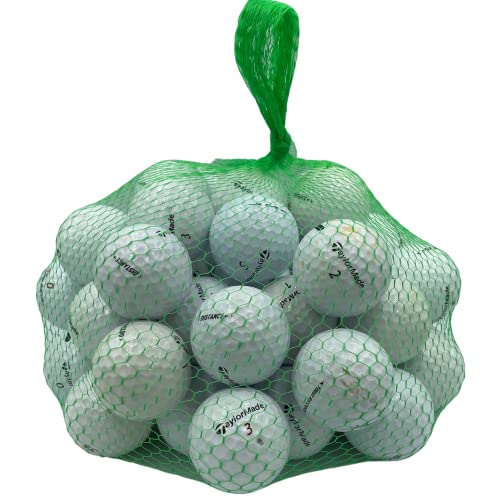 Used Golf Balls 50 Pack AAA Good Condition White - Taylormade Compatible
