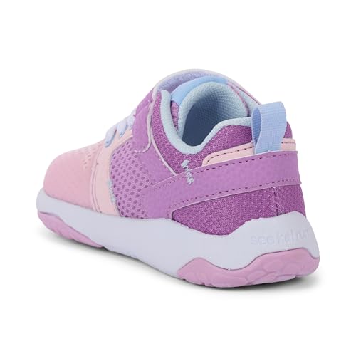 See Kai Run Viento Toddler Sneakers - Orchid Purple, Breathable Mesh, Flexible Outsole, Non-Slip Grip