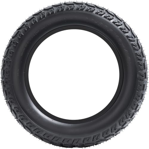 YunSCM 16x4.0 Heavy Duty Fat Bike Tires 2-Pack with Tubes All-Terrain