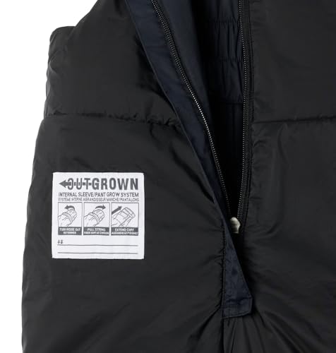 Columbia Kids Waterproof Insulated Snow Bibs - Adventure Ride II, Small/Black