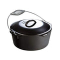 Lodge 5 Quart Pre-Seasoned Cast Iron Dutch Oven with Bail Handle