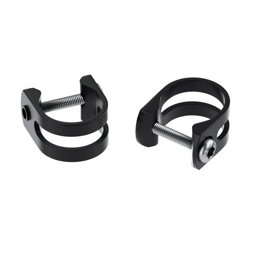 Bicycle Brake Lever Clamp with Aluminum Alloy Material， Cycling Bar Clamp for Sram Avid E7 E9 X0 Guide R RS RSC Code and More Compatible Models (2Pcs)