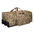 Goloni Camo 120L Heavy Duty 3-Wheel Rolling Duffle Bag for Travel & Outdoor