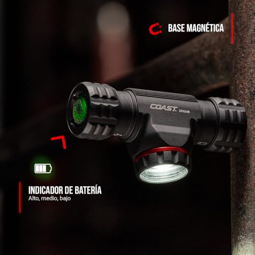 USB-C Rechargeable LED Headlamp with Pure Beam Twist Focus – 2700 Lumens, Magnetic Base, Detachable Flashlight - Headlamp