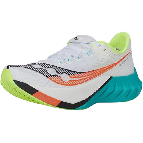 Saucony Women's Endorphin PRO 4 Running Sneakers White/Mutant 9