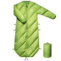 AZITREK Garnish Green Toddler Sleeping Bag for Kids 2T-4T - Puffy, Waterproof, Machine Washable