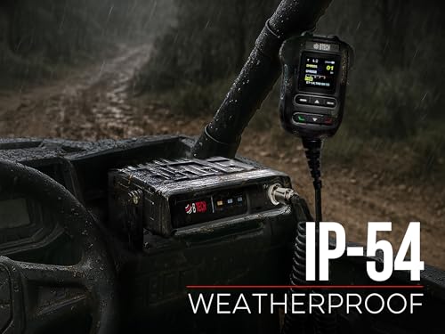 BTECH GMRS-50PRO 50W Weatherproof Base & Mobile Radio with Bluetooth GPS NOAA